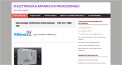 Desktop Screenshot of fielettronica.com
