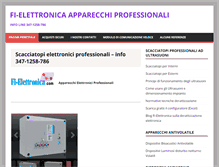 Tablet Screenshot of fielettronica.com